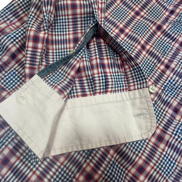 Shirt by Shirt Plaid Long Sleeve Button Down Shirt XL - Picture 6 of 8